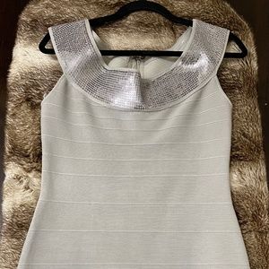 Grey Guess body con dress